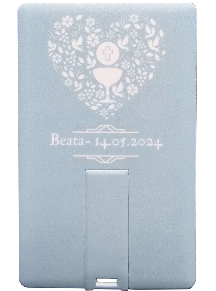 Pendrive Karta na Komunię 16GB z Ozdobnym Pudełkiem